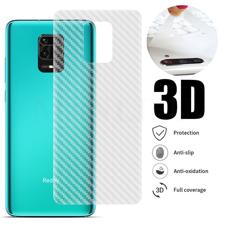 Set 1 / 3 / 5 Miếng Dán Bảo Vệ Màn Hình Điện Thoại 3d Trong Suốt Cho Xiaomi Redmi Note 9s 8 9 Pro 7 8t 8 8a 9c 9a K20 30 Pro