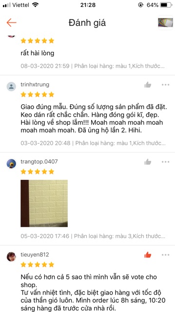 Xốp dán tường 3D BAO ĐẸP Dày 5mm SIÊU DÍNH kích thước 70-77cm | BigBuy360 - bigbuy360.vn