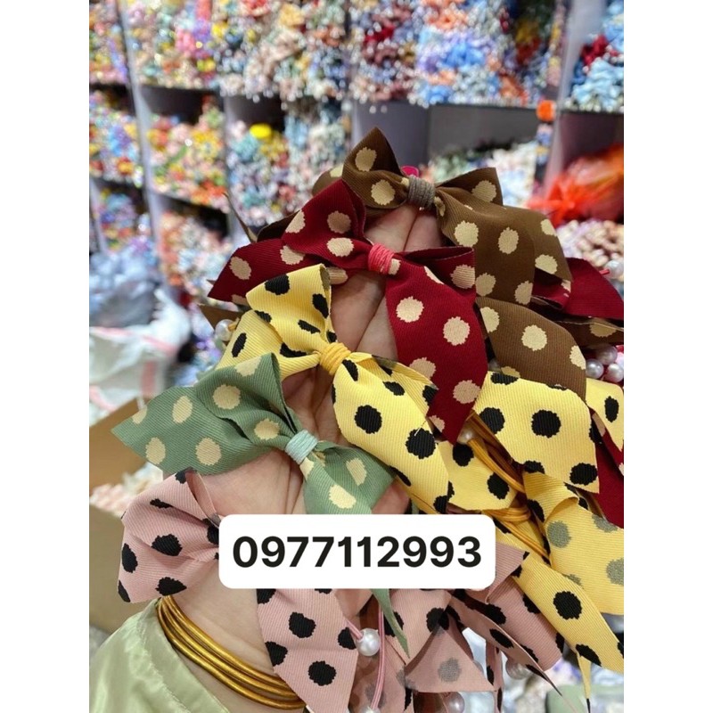DÂY BUỘC TÓC, CHUN BUỘC TÓC NỮ [GIÁ BUÔN]