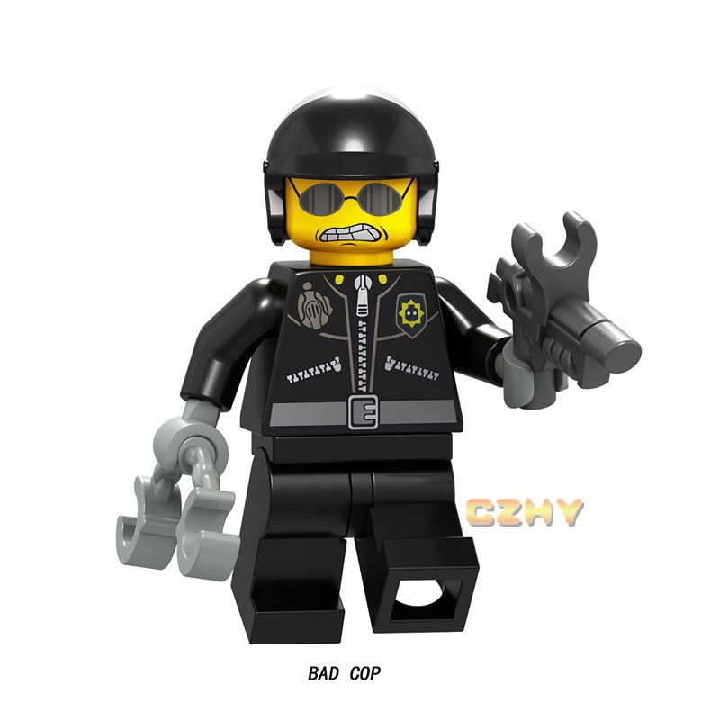 Đồ Chơi Lắp Ráp Cảnh Sát Gordon Zola Bad Cop Robo Brick Cho Trẻ Em
