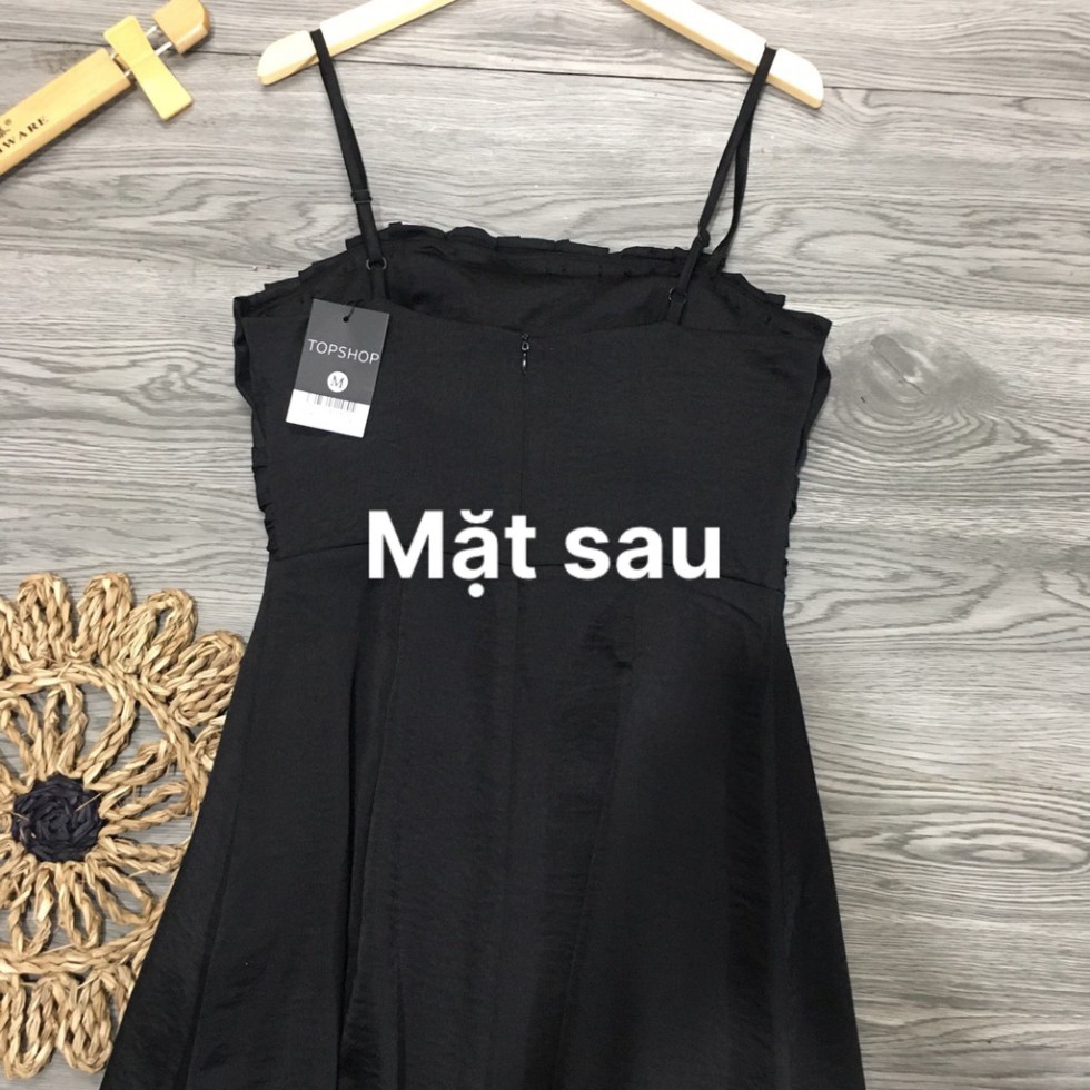 Váy maxi 2 dây xòe dài thiết kế cao cấp dự tiệc trẻ trung xinh xắn HN CLOTHING | BigBuy360 - bigbuy360.vn