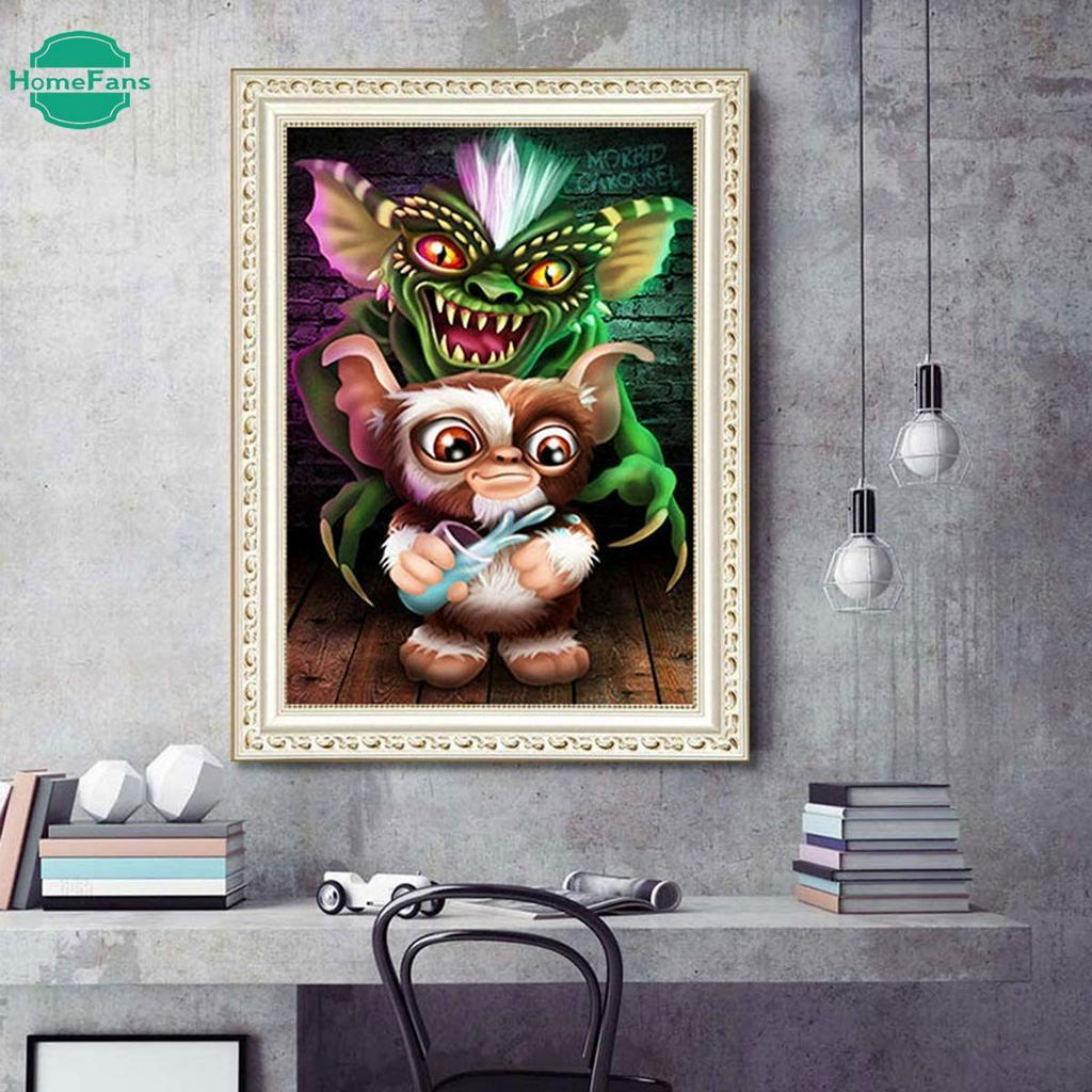 Bộ Tranh Đính Đá 5D Tự Làm Kích Thước 30x40CM Trang Trí Nhà Cửa