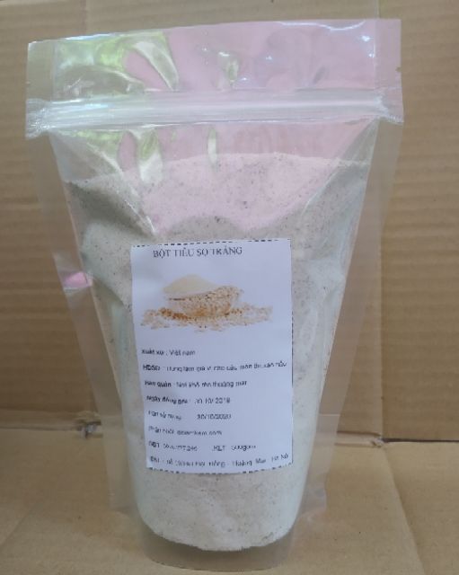 Bột tiêu sọ trắng 500gam