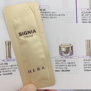 Combo 10 gói kem chống lão hoá Hera Signia date 2025