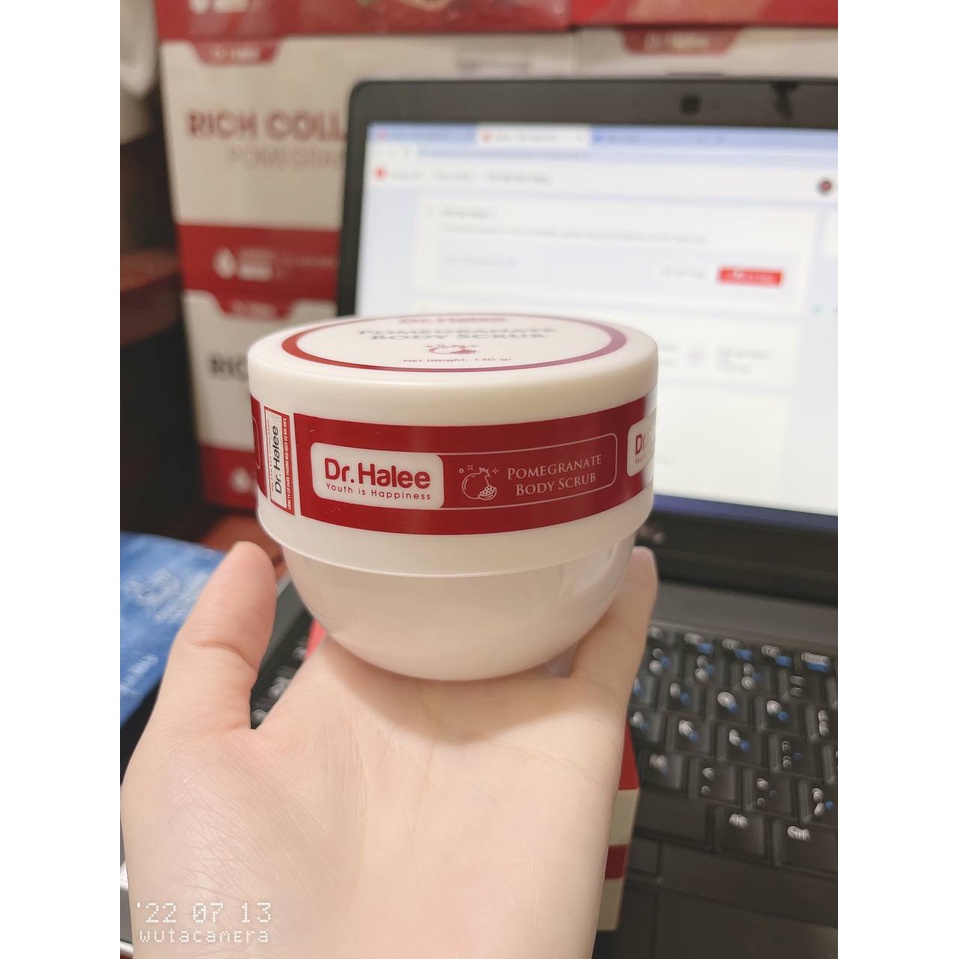 Tẩy tế bào body scrub dr halee