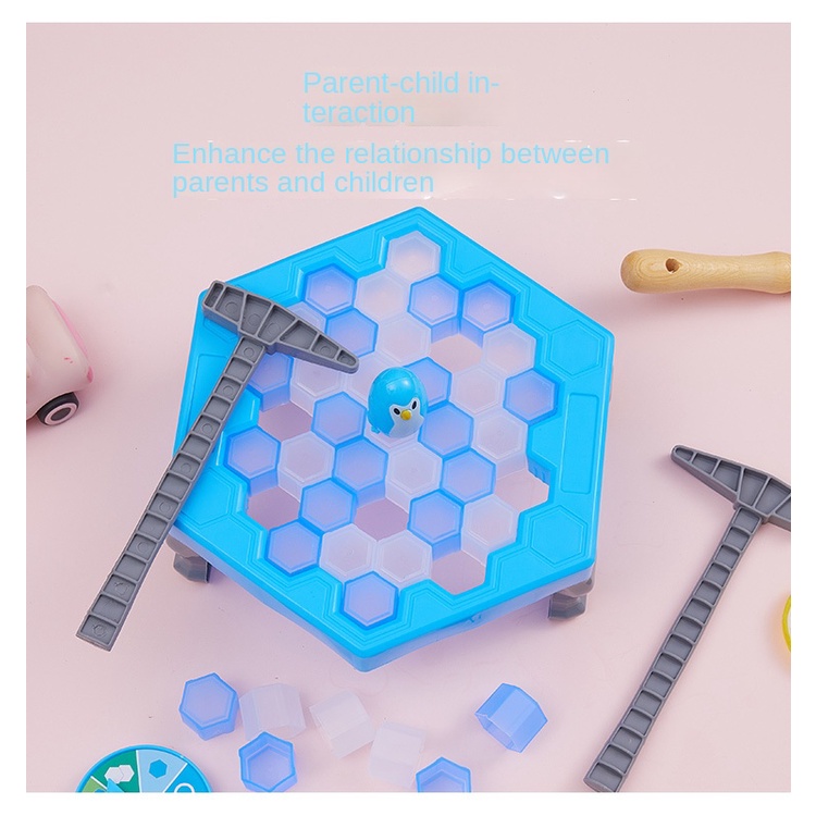 Bộ Đồ Chơi Đập Băng Giải Cứu Chim Cánh Cụt TTD366