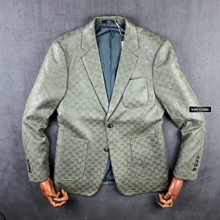 12.12 Xả - Áo Blazer, demi , vest da lộn hoạ tiết thu đông2020 từ n4mstore Y88 '