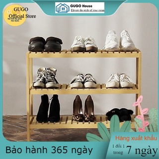 KỆ ĐỂ GIÀY DÉP 3 TẦNG GUGO HOUSE 80 CM