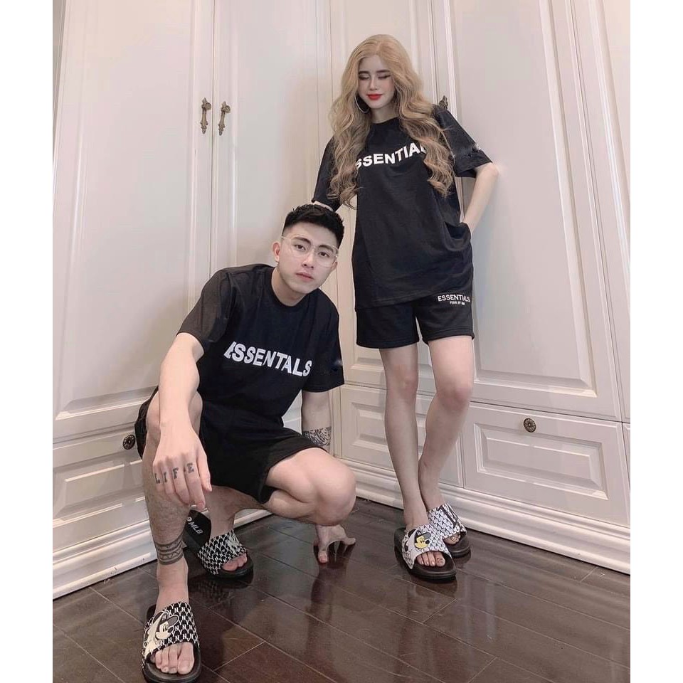 Áo thun nam ESSENTIAL, áo phông  basic, unisex, vải cotton co giãn 4 chiều, thấm hút mồ hôi New | BigBuy360 - bigbuy360.vn