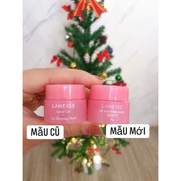 Mặt nạ ngủ môi laneige mini 3g dưỡng ẩm phục hồi môi Date mới