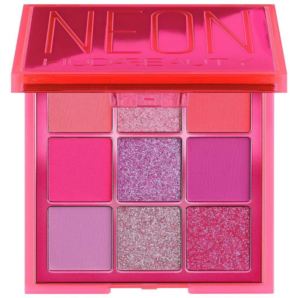 Neon Pink Obsessions Hudabeauty - Bảng Phấn Mắt 9 ô 1.1g