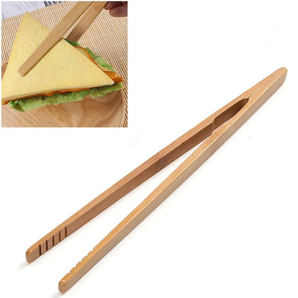 Set 8 Kẹp Gắp Thức Ăn / Lát Bánh Mì 18CM