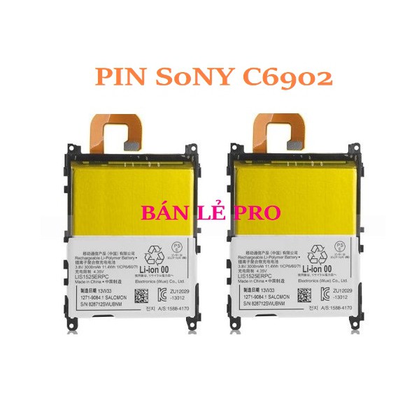 PIN SONY C6902