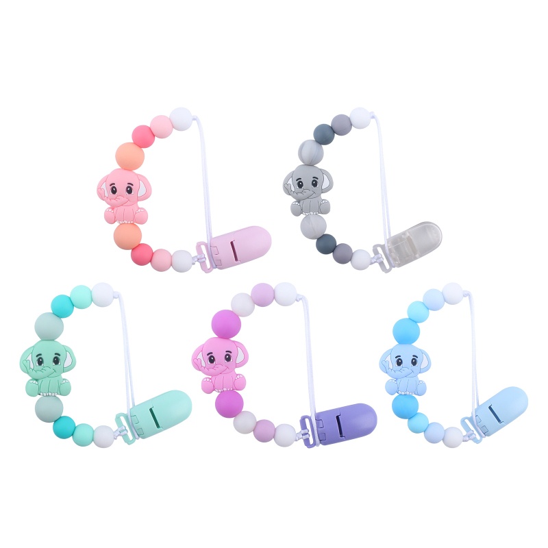 Kẹp Núm Vú Giả Bằng Silicon Hình Thú Dễ Thương Cho Bé Sơ Sinh