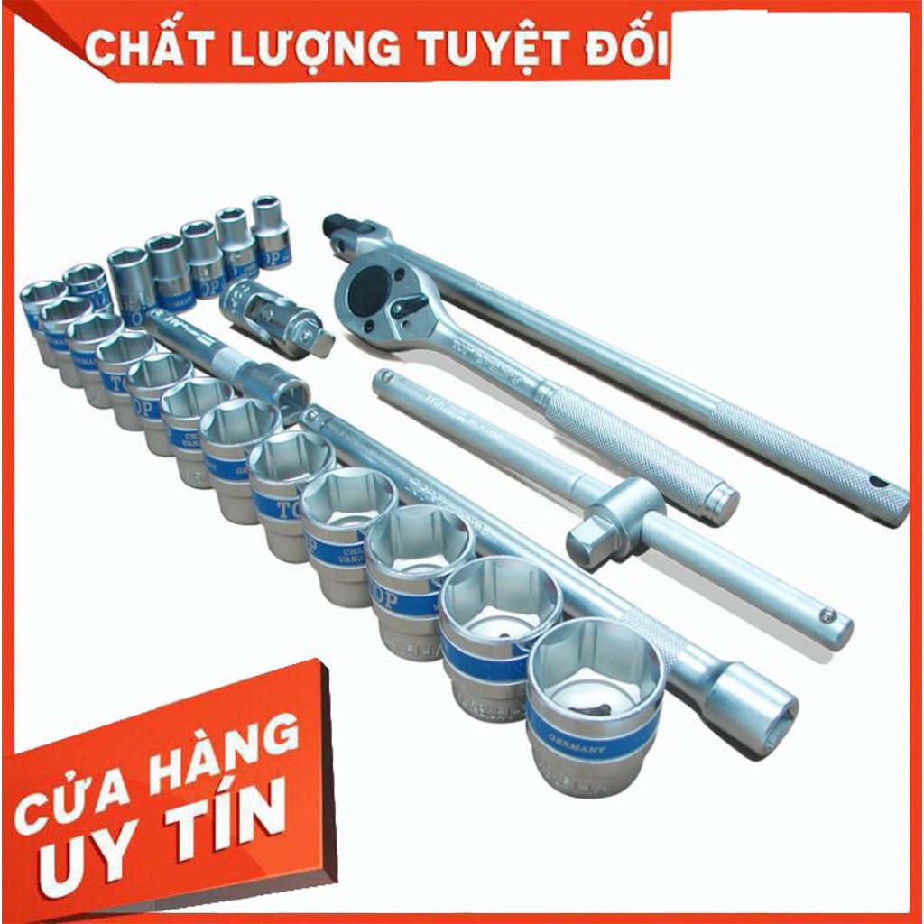 BỘ TUÝP 24 MÓN ĐỨC HỆ INCH (LỤC) - TOP