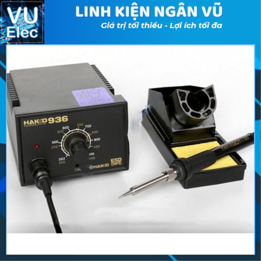 Trạm Hàn Hakko936 - Máy Hàn điều chỉnh nhiệt độ Hakko 936 60W Chính Hãng Bảo Hành 6 tháng