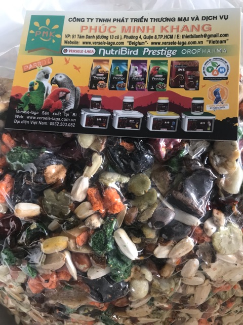 Hạt Fruit Cocktail thương hiệu Manitoba gói 1kg