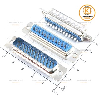 Db25 đực thẳng, cái thẳng cổng db 25 chân