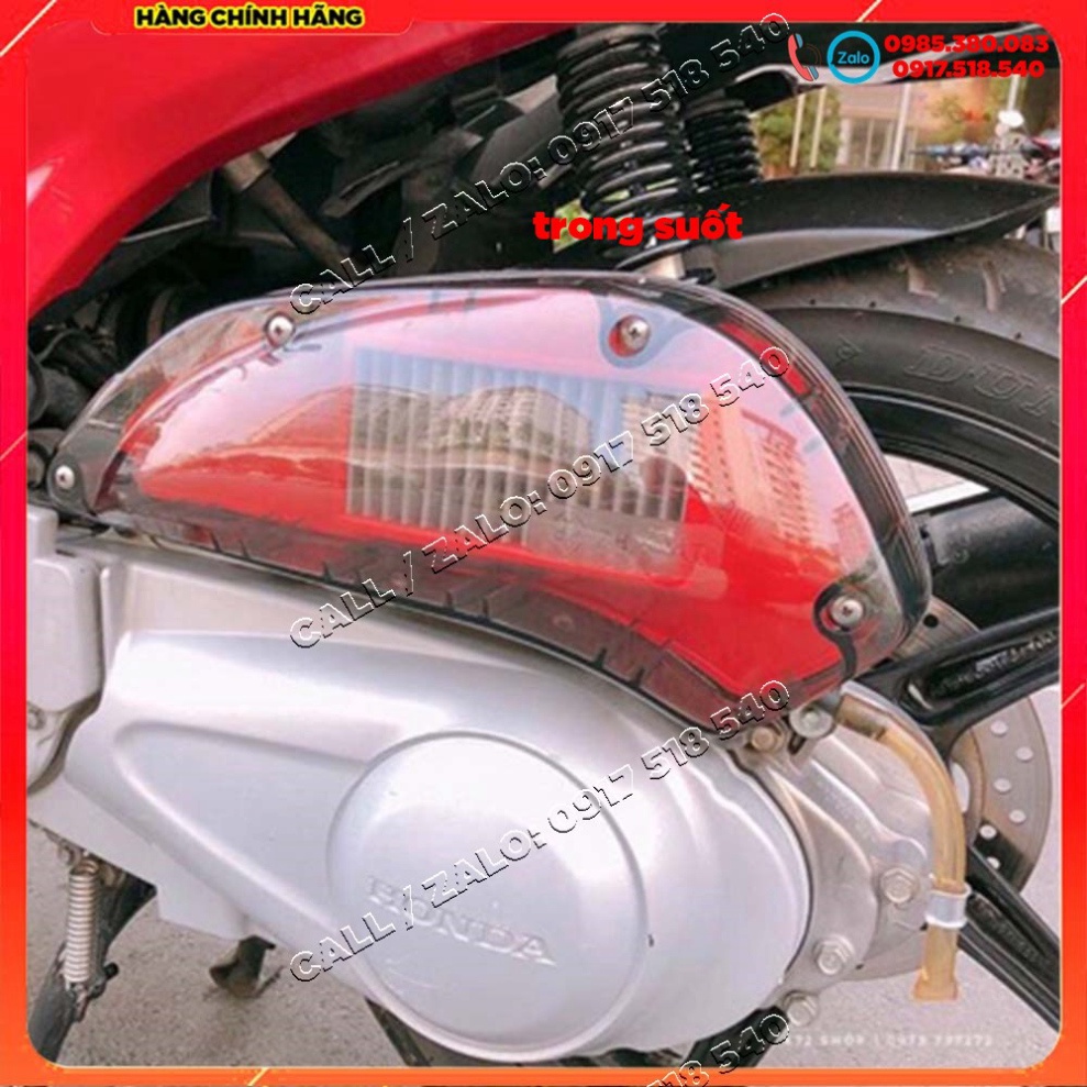 ✅ Ốp lọc gió ( Pô E) trong suốt Honda SH Ý / Dylan / @ / Ps chính hãng zhi.pat ✅ Ảnh thật Sp