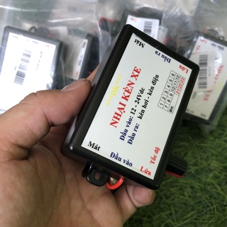 Hộp nhại kèn 12v/ 24v dùng được cho kèn kiện và kèn hơi có chỉnh tốc độ