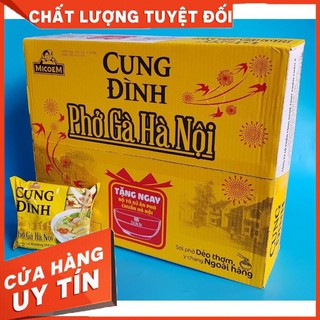 SIÊU KHUYẾN MẠI Phở Cung Đình KM 2 tô sứ - Thùng 30gói x 68g