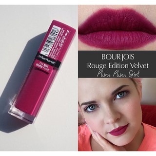 Son lì Bourjois Rouge Edition Velvet Plum Plum Girl 14
