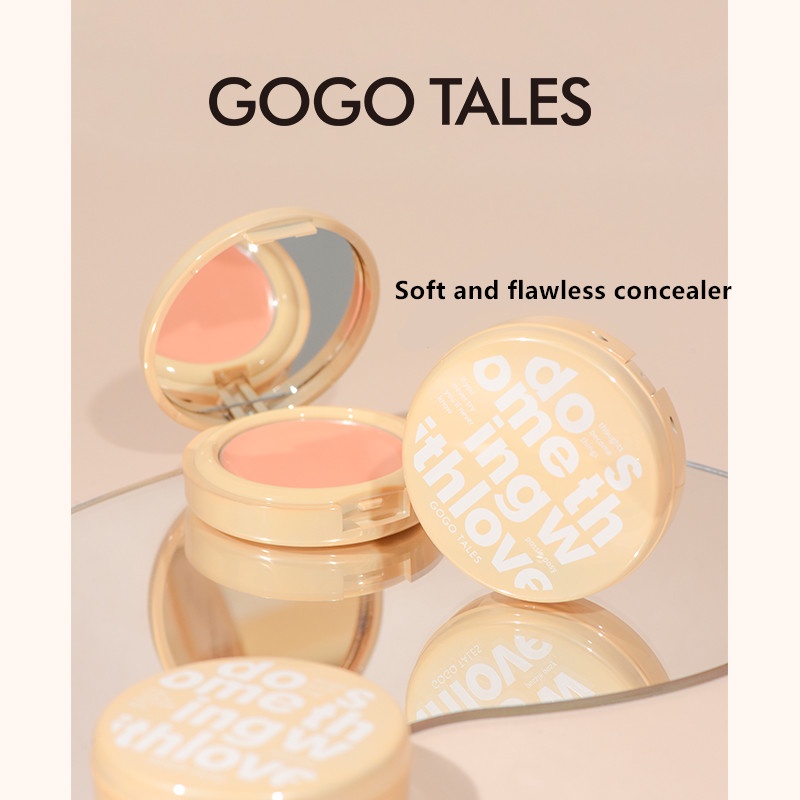 [GOGO TALES]Bảng kem che khuyết điểm mềm mại và hoàn hảo che phủ các vết mụn và vết thâm để che quầng thâm mắt | BigBuy360 - bigbuy360.vn