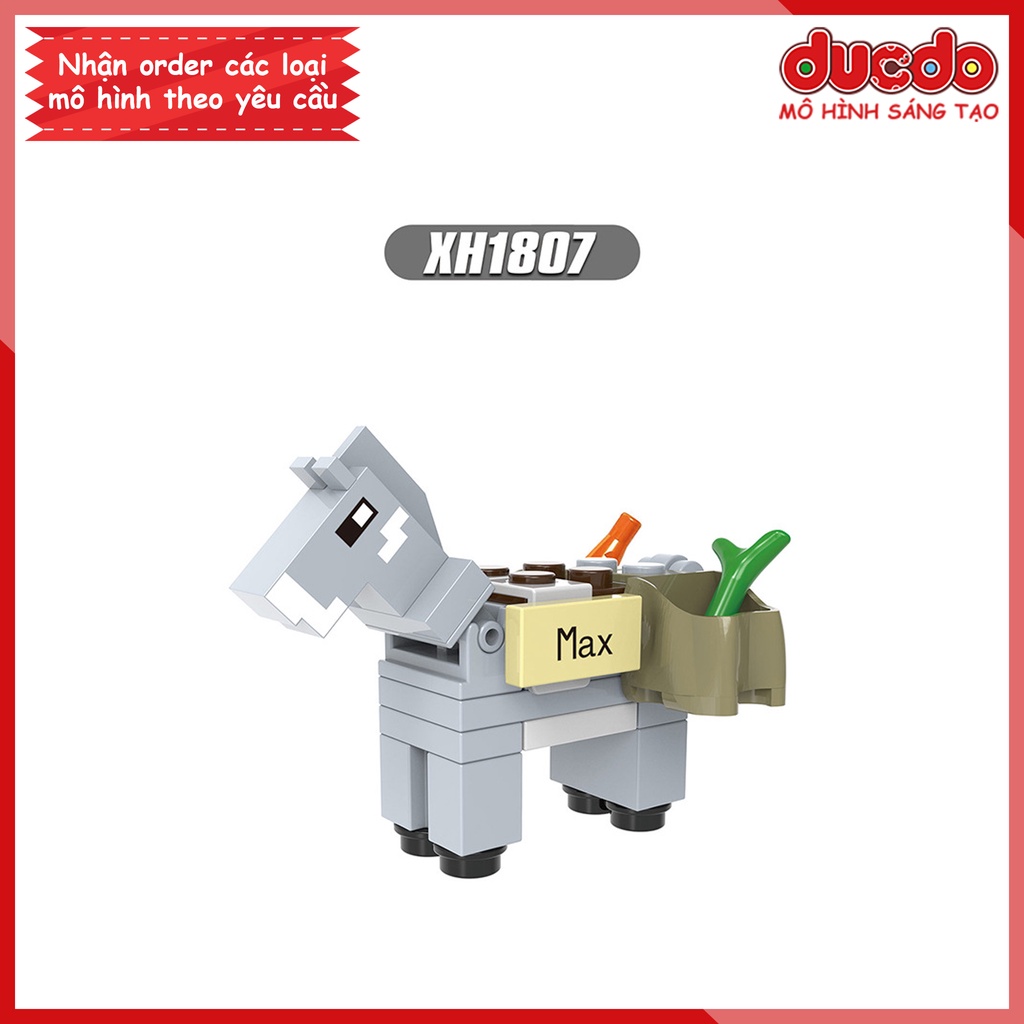 Minifigures các nhân vật Minecraft - Đồ chơi Lắp ghép Xếp hình Mini Mô hình XINH X0324