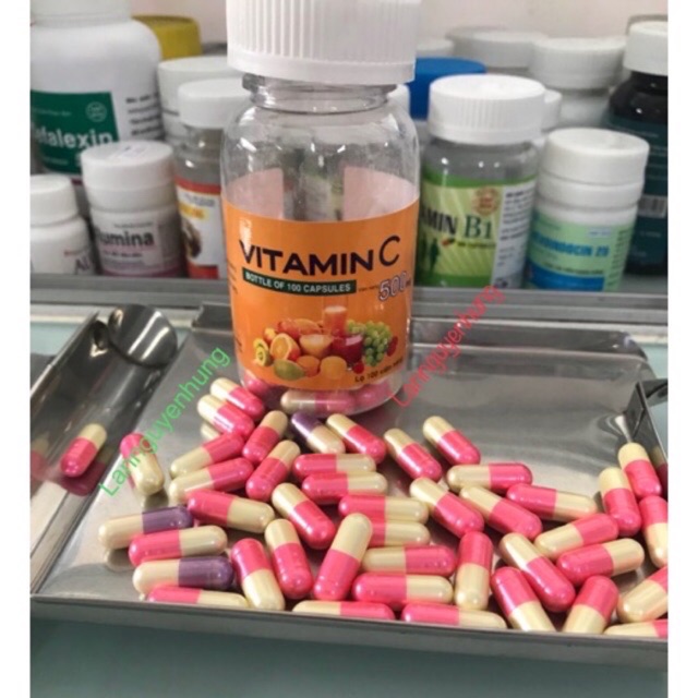 Vitamin C 500mg .....lọ 100 viên