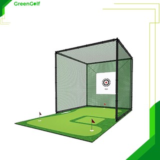 Lưới khung golf inox 3x3x3m, Cấu tạo khung chắc chắn, ống inox Φ30