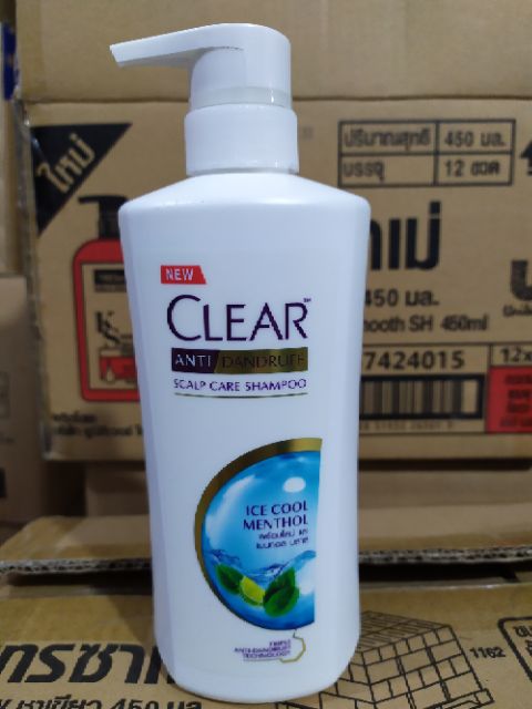 Dầu gội Clear Thái Lan 450- 480ml
