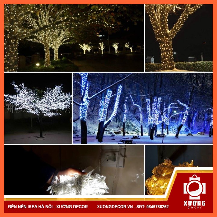 Đèn Led Cuốn Cây 20m