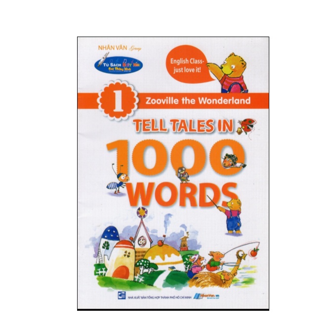 Sách - Zooville The Wonderland - Tell Tales In 1000 Words - Tập 1 - 8935072878931