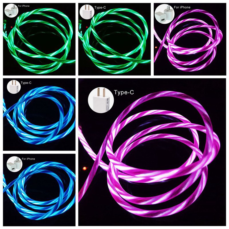 Cáp sạc truyền dữ liệu đầu USB Type C cho iPhone Android