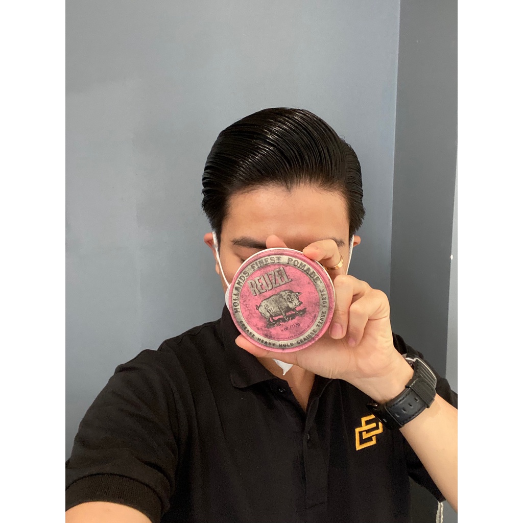 Sáp vuốt tóc Reuzel Pink Pomade