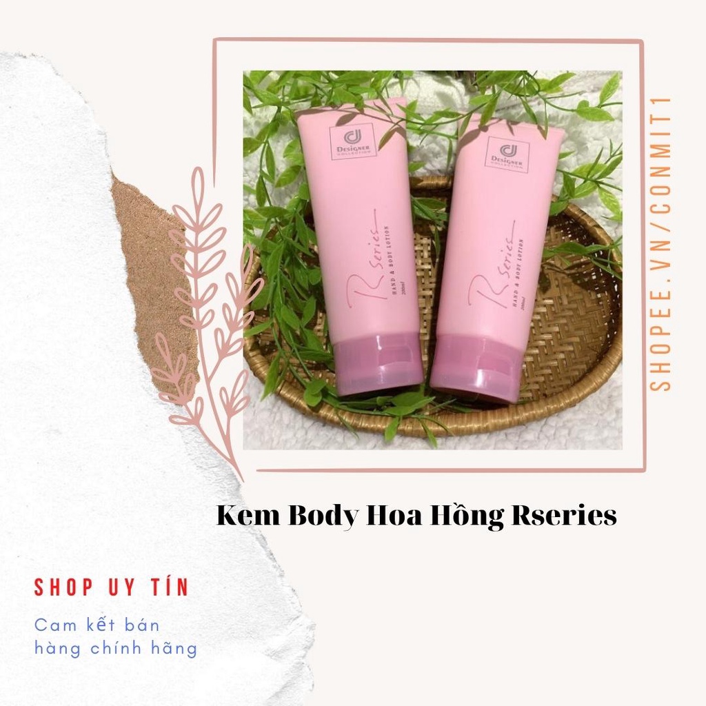 Kem Dưỡng Trắng Da Body Hoa Hồng Rseries Thái Lan  Chính Hãng  Kem Body Hồng Thái Lan Rseries