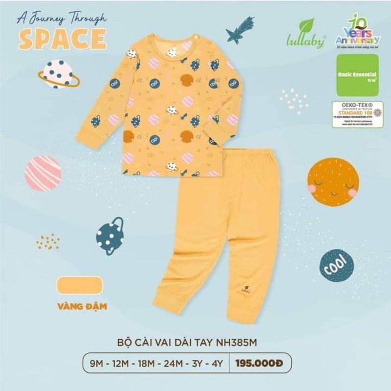 Bộ cài vai dài tay