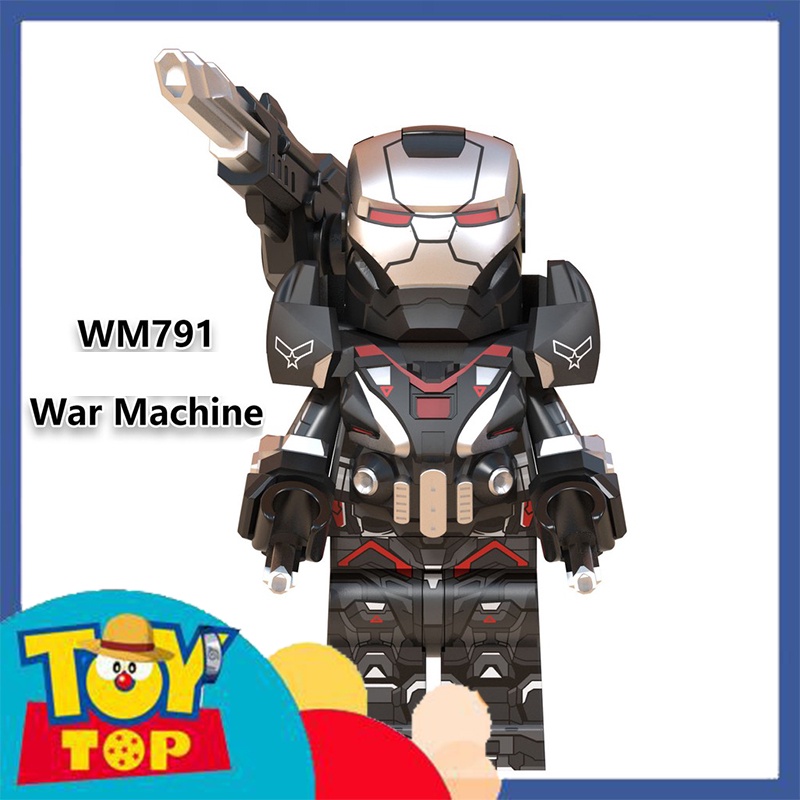 Đồ chơi lắp ráp ghép mini nhân vật Thanos Doctor Strange Iron Man ở Endgame xếp hình WM6072