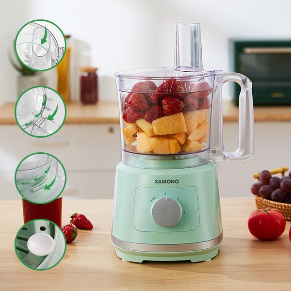 Máy xay đa năng dung tích 1.2L SAMONO SW-FPG500 công suất 500W chính hãng