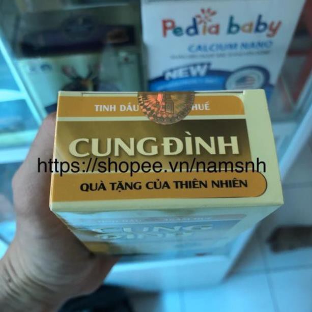 Tinh Dầu Tràm Huế Cung Đình Trị sổ mủi cảm cúm ho lọ 50ml