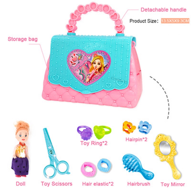 [Mã LIFE0503TOYS giảm 10% đơn 0Đ] Bộ Đồ Chơi Trang Điểm Thân Thiện Với Môi Trường An Toàn Cho Bé
