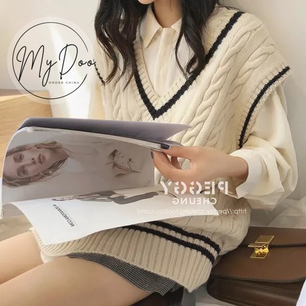  Áo gile style Hàn ⚡️HÀNG LOẠI I ⚡️ áo ghi le cho nữ GL12 | BigBuy360 - bigbuy360.vn