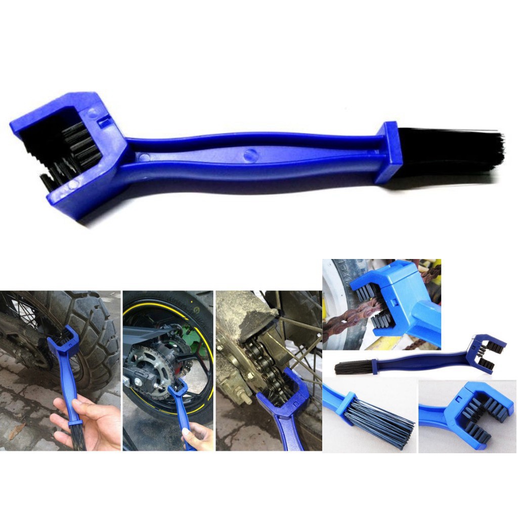 Combo 3 Bàn Chải Vệ Sinh Sên Xe Máy 3D