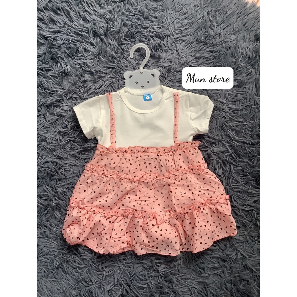 VÁY CHẤM BI CHO BÉ GÁI 6-18kg, từ dưới 1 tuổi đến 4 tuổi, váy công chúa cho bé dễ thương