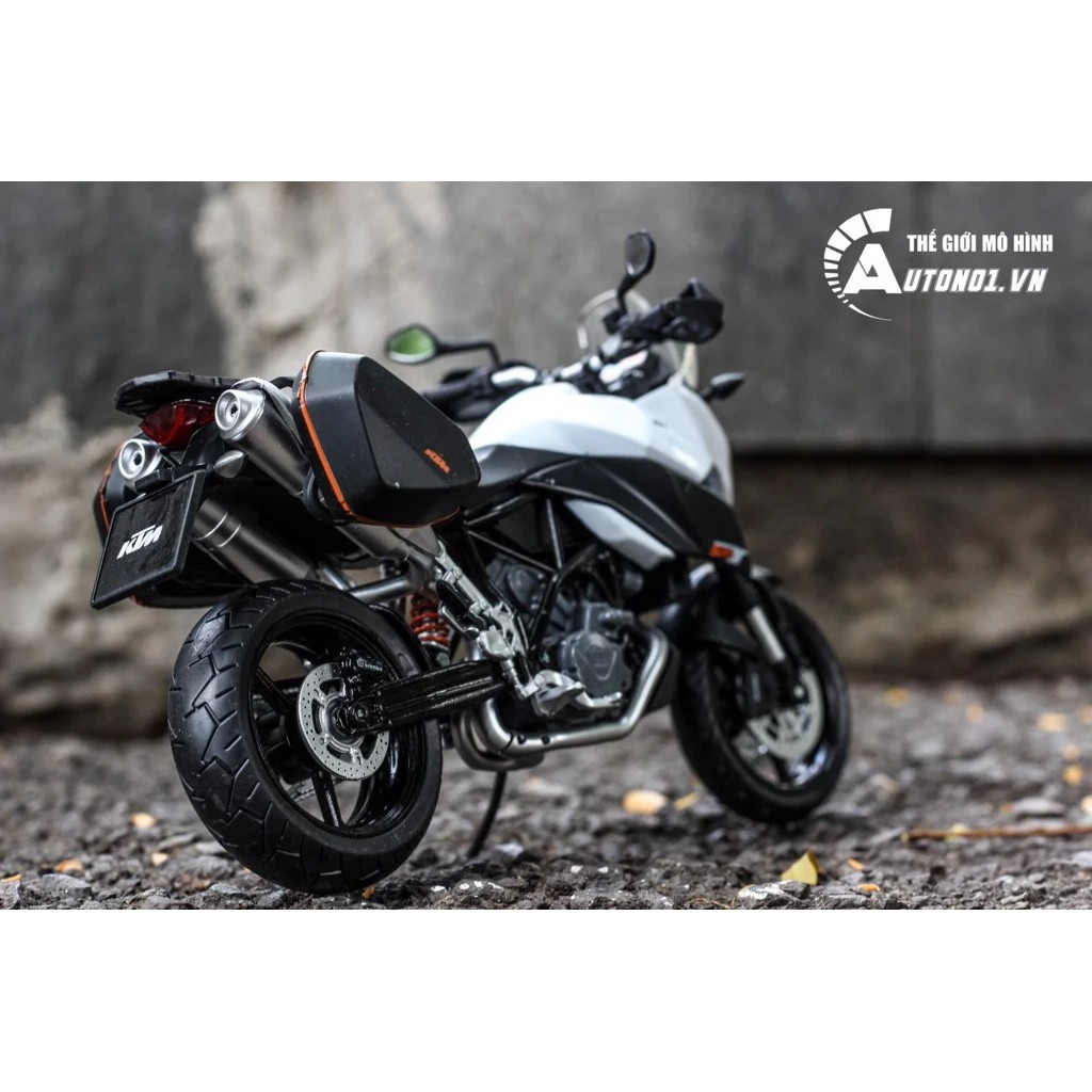 MÔ HÌNH XE KTM 990 WHITE 1:12 JOYCITY 6802