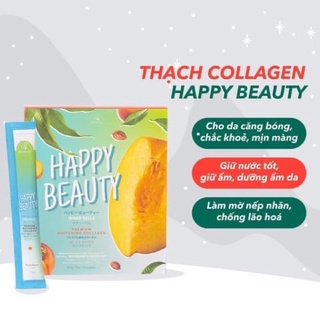 INNER BELLE-HAPPY BEAUTY-THẠCH COLLAGEN THUỶ PHÂN HAPPY BEAUTY NHẬT BẢN