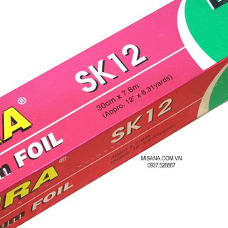 Giấy bạc dùng nướng thực phẩm Sakura SK12