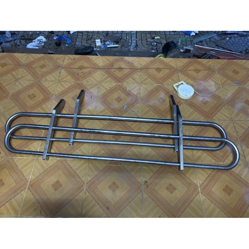 Cản hông xe tải inox