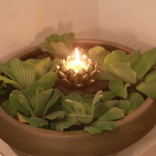 Đế Nến Hoa Sen Cao Cấp Om Home