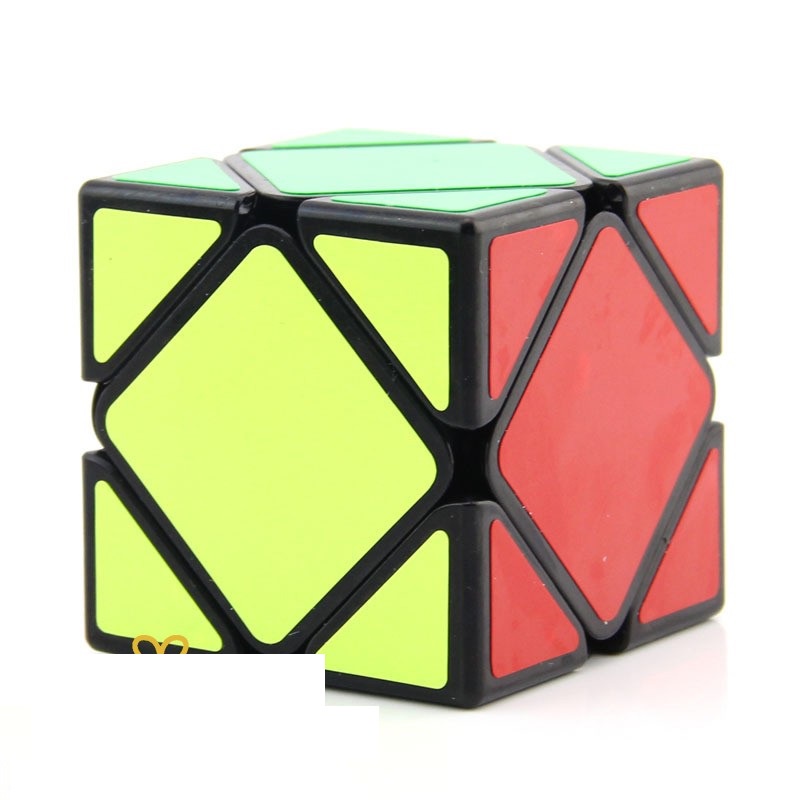 RUBIK Skewb QIYI CUBE viền đen - Rubik biến thể Skewb